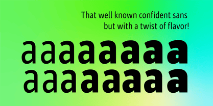 Zipolite Font Poster 2