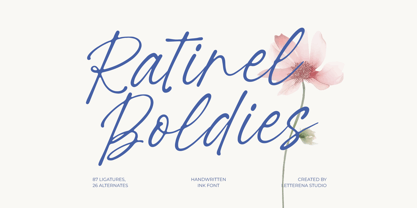 Ratinel Boldies Font Poster 1