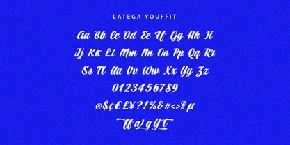MC Latega Youffit Font Poster 7