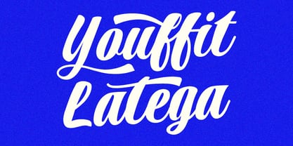 MC Latega Youffit Font Poster 1