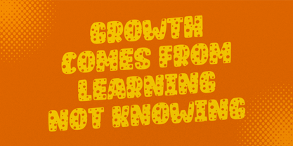 Fun Cheese Font Poster 11