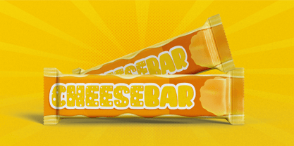 Fun Cheese Font Poster 7