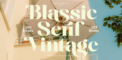 Blassic Font Poster 1