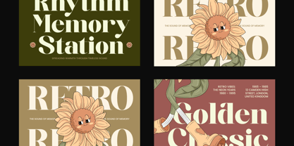 Blassic Font Poster 9