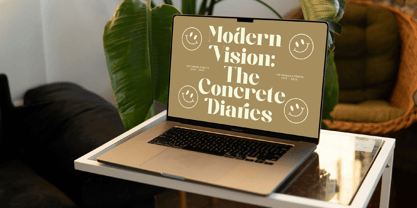 Blassic Font Poster 3