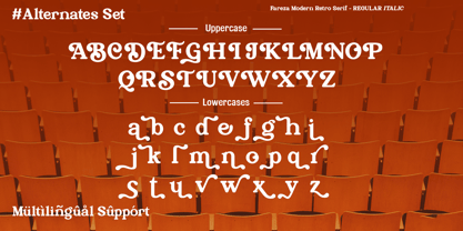 Fareza Font Poster 11