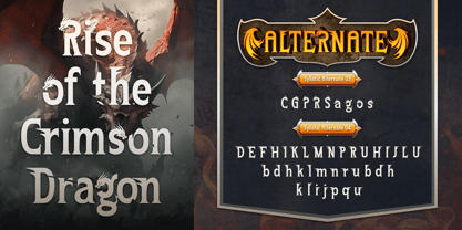 Dragnel Font Poster 8