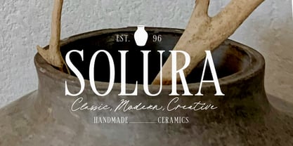 Rantica Maurich Font Poster 9