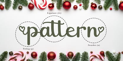 Christmas Heartscript Font Poster 7
