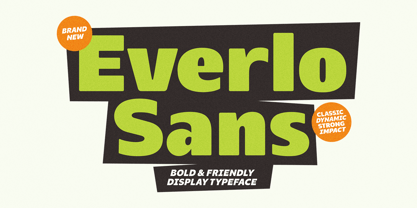 Everlo Sans Font Poster 1