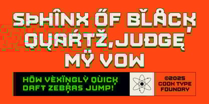 Cook Fecorald Font Poster 5