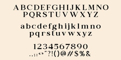 Fiorabela Font Poster 2