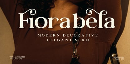 Fiorabela Font Poster 1