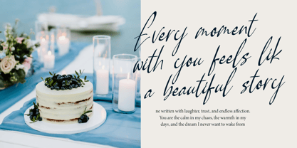 Pamric Mevira Font Poster 3