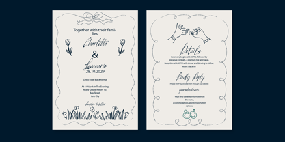 Pamric Mevira Font Poster 4