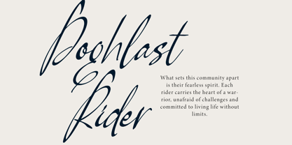 Pamric Mevira Font Poster 7