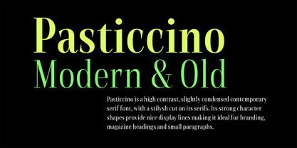 Pasticcino Font Poster 1