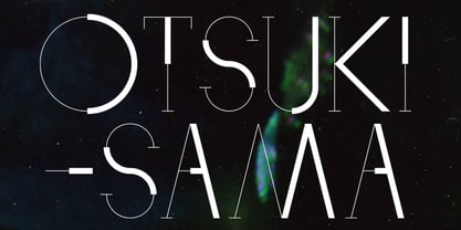 Otsuki Sama Font Poster 1
