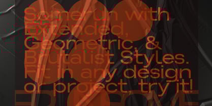 Somerun Font Poster 6