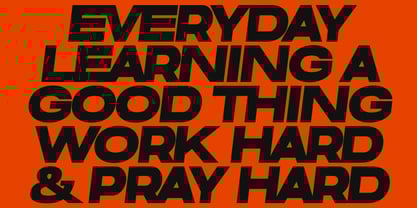 Somerun Font Poster 14