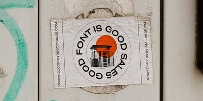 Somerun Font Poster 3