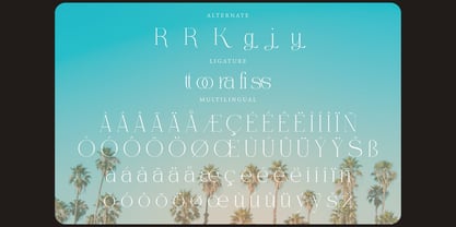 Petal Font Poster 4