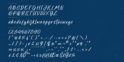 Magical Electro Font Poster 7