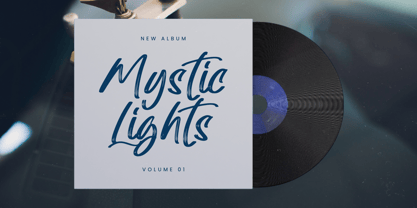 Magical Electro Font Poster 2