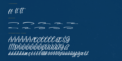 Magical Electro Font Poster 8