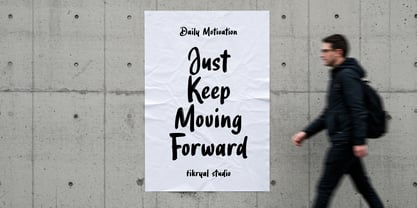 Bright Daylight Font Poster 7