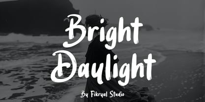 Bright Daylight Font Poster 1