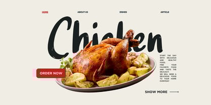 Bright Daylight Font Poster 8