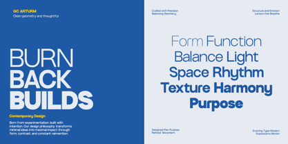 GC arturm Font Poster 3