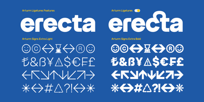 GC arturm Font Poster 12
