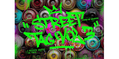 Street Tag Vol 3 Font Poster 1