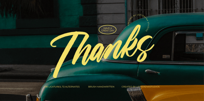 Ciaters Gangster Font Poster 15