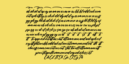 Ciaters Gangster Font Poster 14