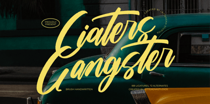 Ciaters Gangster Font Poster 1