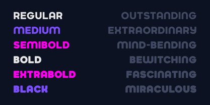 Jumbodron Font Poster 3