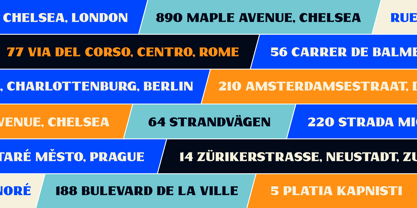 Brigane Font Poster 2