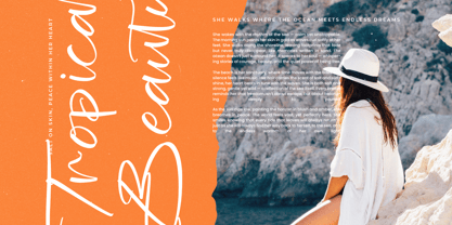 Blooming Harvest Font Poster 6