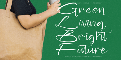 Blooming Harvest Font Poster 9