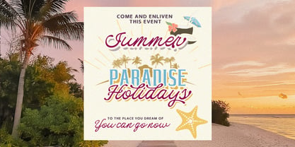 Friday Edition Script Font Poster 4