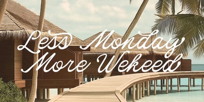 Friday Edition Script Font Poster 5