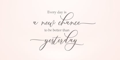 Mairenza Font Poster 3