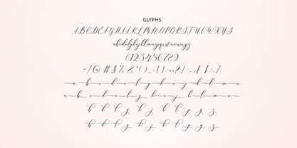 Mairenza Font Poster 4