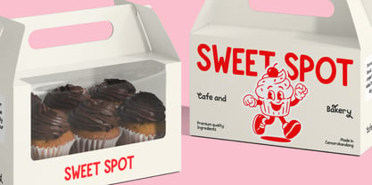 Vanilla Cupcake Font Poster 8