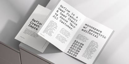Reflow Mono Font Poster 3