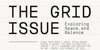 Reflow Mono Font Poster 2