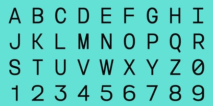 Reflow Mono Font Poster 11